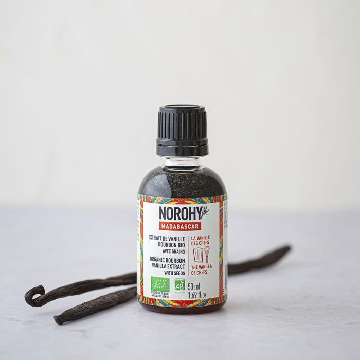 estratto di vaniglia bourbon bio di norohy